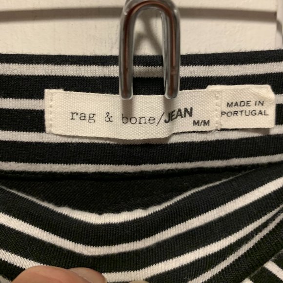 rag & bone~ stretch striped mini skirt - Picture 2 of 8